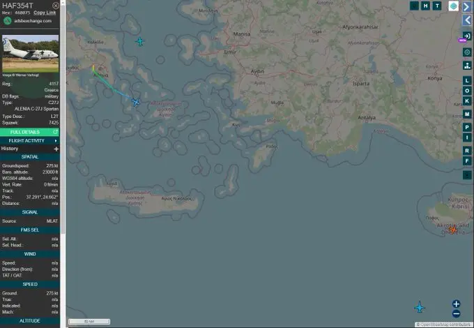 Μυστήριο με πτήση ελληνικού μεταγωγικού αεροσκάφους στα Άδανα 2 nato 1