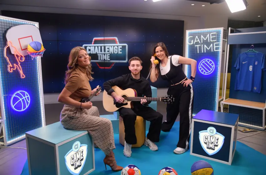  Η Χρύσπα κάνει show στο Allwyn Game Time με μπαγλαμά και νότες 