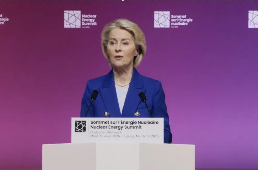  Φον ντερ Λάιεν: Είμαστε μάρτυρες μίας παγκόσμιας επιστροφής στην πυρηνική ενέργεια