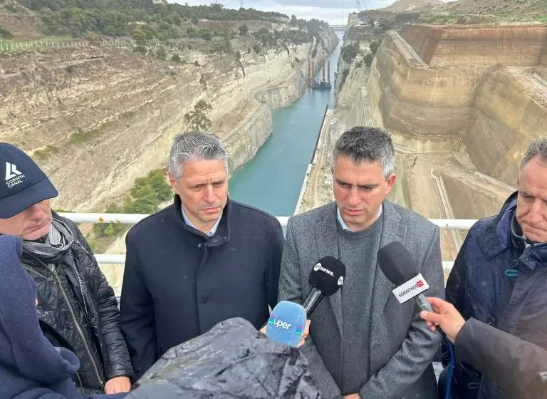  Δήμας: Σε πλήρη λειτουργία την 1η Ιουλίου η Διώρυγα της Κορίνθου