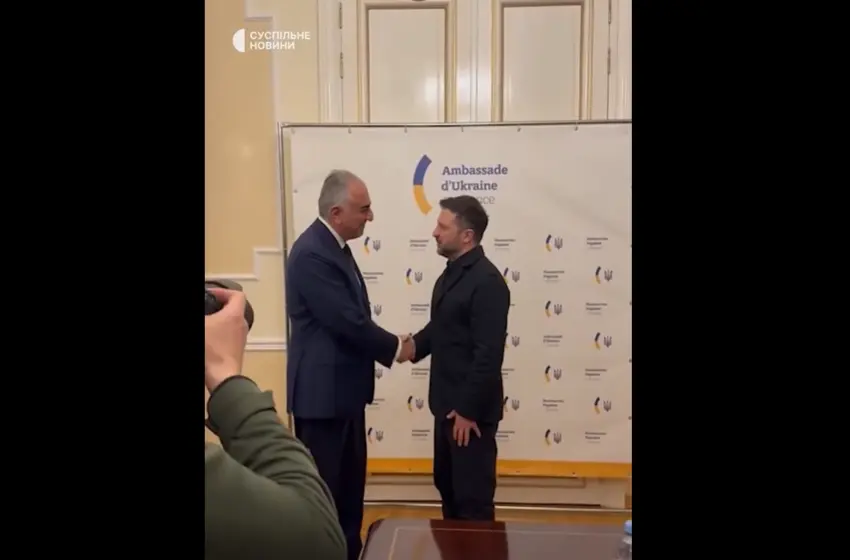  Ο Ζελένσκι συναντήθηκε με τον Ρεζά Παχλαβί (vid)