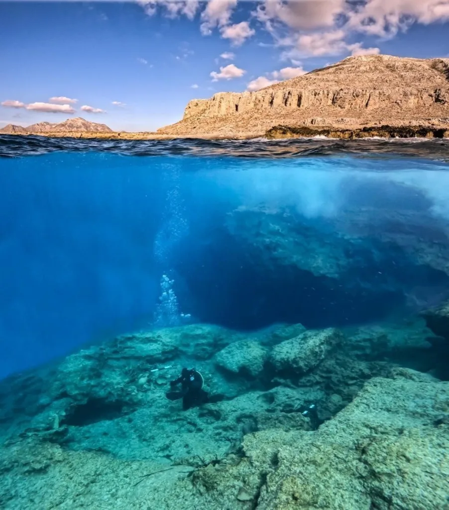 Εικόνα 1 Όρμος Βρυκούντος. Ναυάγιο ΚΘ2 Φωτογραφία Ε. Διαμαντή 1