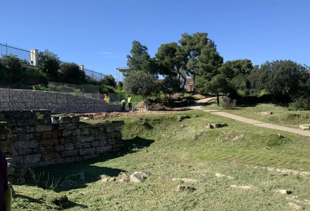 Εργασίες σε εξέλιξη στον αρχαιολογικό χώρο του Κεραμεικού