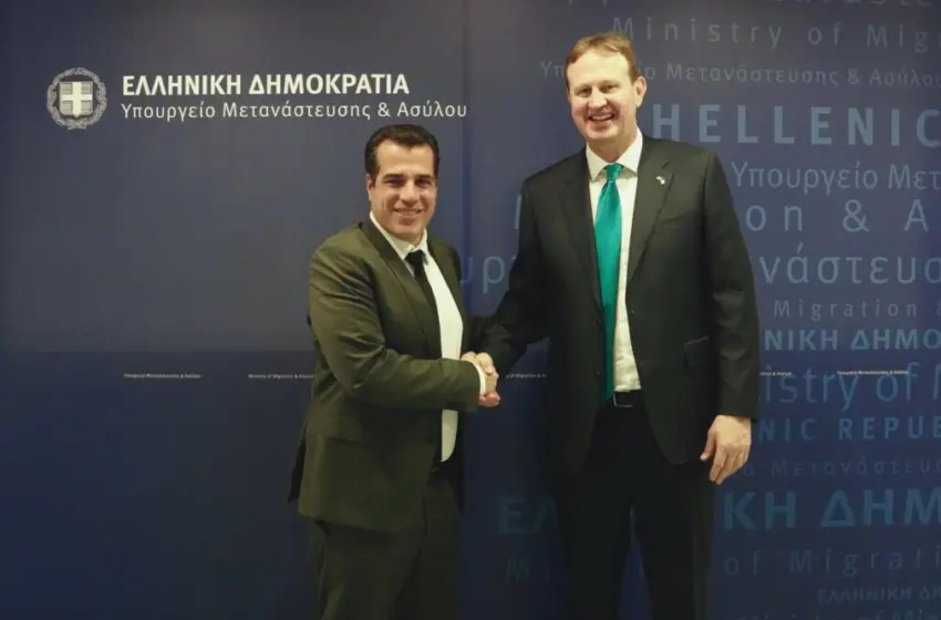  Συνάντηση Πλεύρη με τον Ιρλανδό υπουργό Δικαιοσύνης