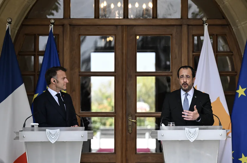 Μακρόν: Όταν η Κύπρος δέχεται μια επίθεση, είναι η Ευρώπη που τη δέχεται
