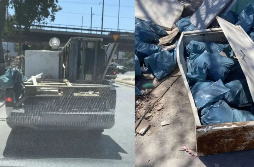  Κολωνός: Συνελήφθη 45χρονος που πετούσε οικοδομικά υλικά (vid)