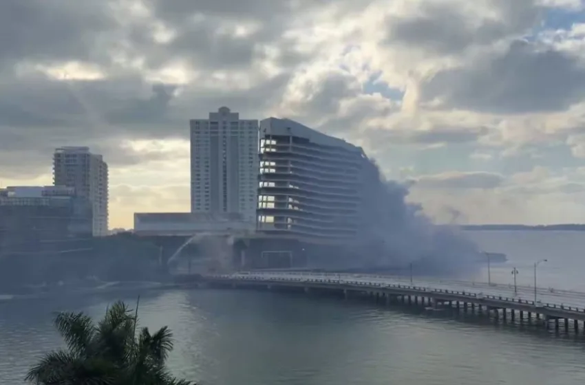  Μαϊάμι: Εντυπωσιακή κατεδάφιση ξενοδοχείου  23 ορόφων-”Εξαφανίστηκε” μέσα 20 δευτερόλεπτα (vid)