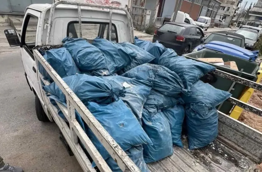  Ταύρος: Συνελήφθη 33χρονος που πετούσε μπάζα σε οικόπεδο