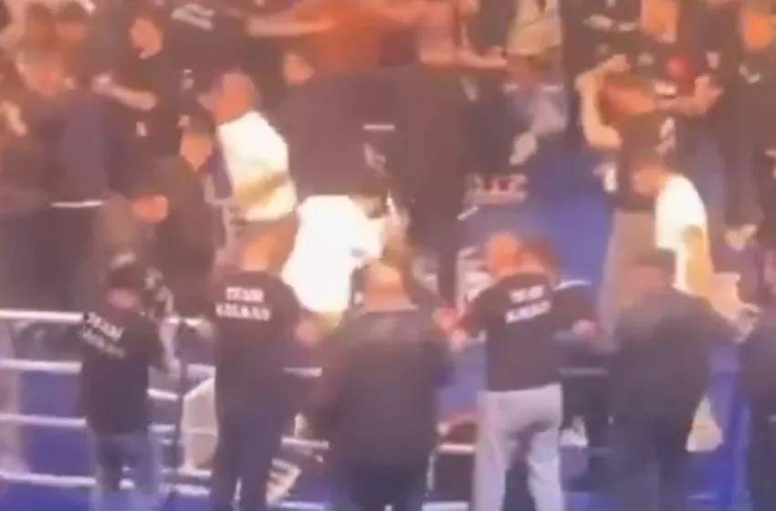  Χαμός σε ρινγκ στην Τουρκία: Οπαδοί ξυλοκόπησαν Ρώσο πυγμάχο μετά τη νίκη του (vid)
