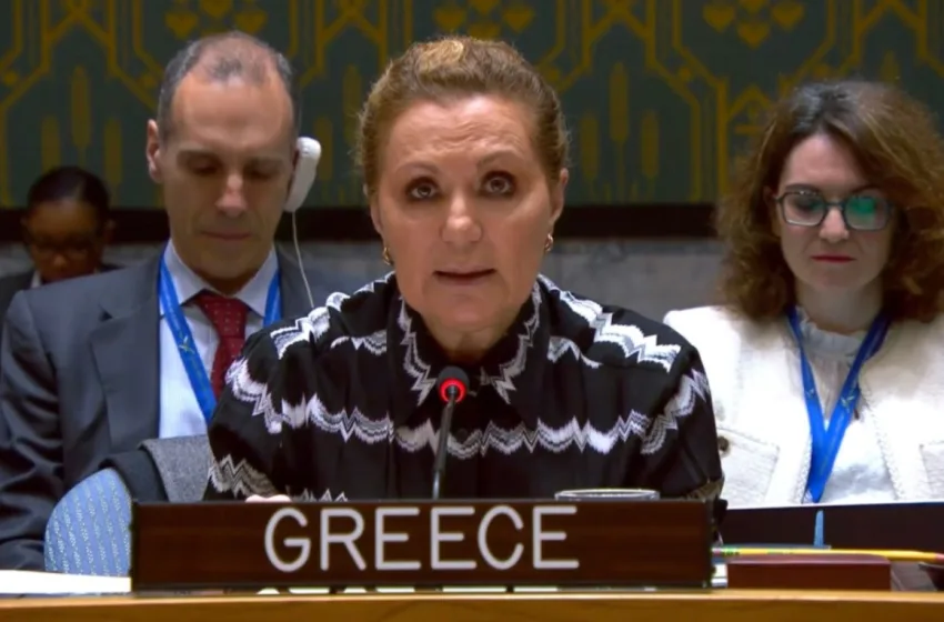  Ελλάδα σε ΣΑ ΟΗΕ: Το Ιράν να σταματήσει ενέργειες που θέτουν σε κίνδυνο την ανεμπόδιστη διέλευση στα Στενά Ορμούζ