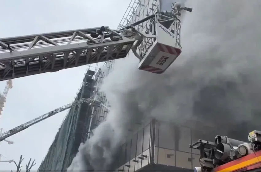  Μόσχα: Τουλάχιστον επτά νεκροί από φωτιά σε υπό κατασκευή κτήριο