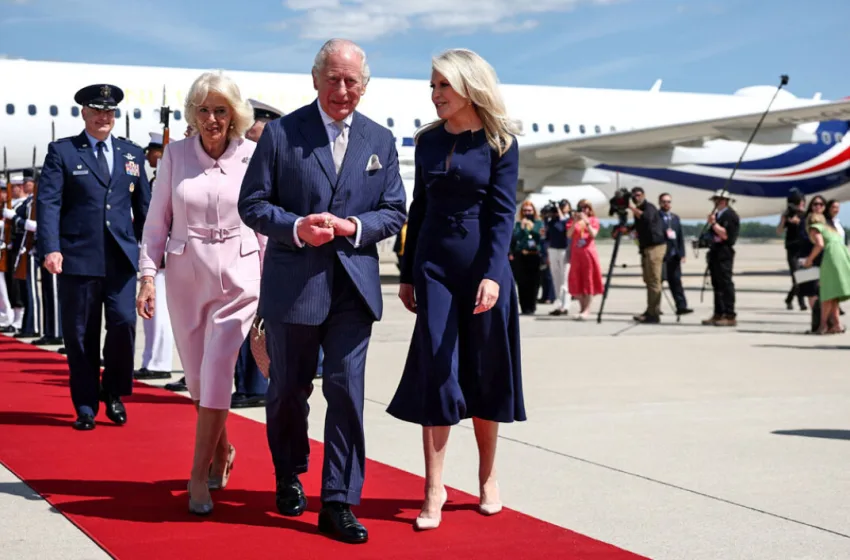  Στην Ουάσινγκτον ο βασιλιάς Κάρολος και η βασίλισσα Καμίλα