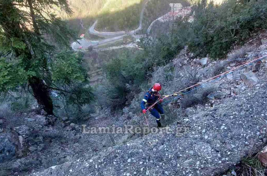  Ευρυτανία: Νεκρός 54χρονος-Το φορτηγό του έπεσε σε γκρεμό 40 μέτρων
