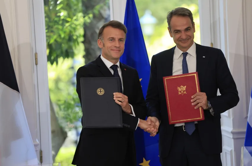  Μητσοτάκης-Μακρόν: Οι εννέα συμφωνίες Ελλάδας-Γαλλίας και τα θέρμα λόγια μεταξύ των δύο ηγετών