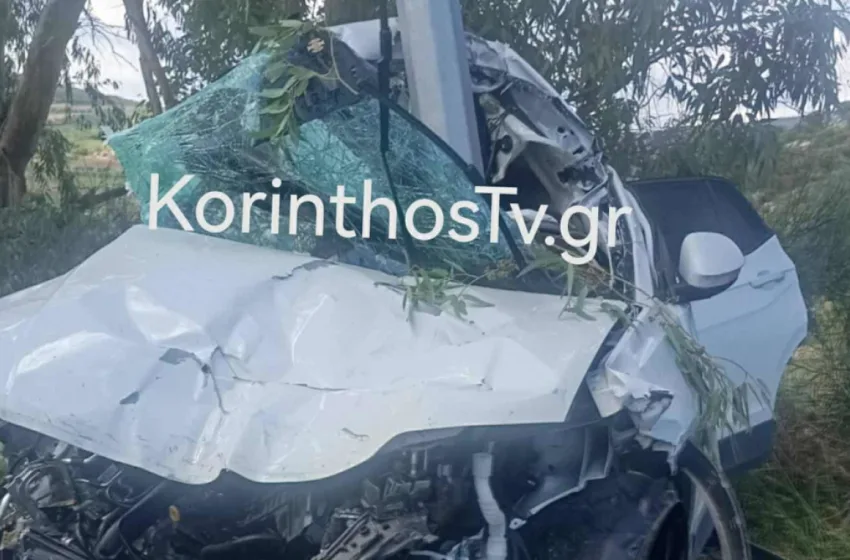  Σοβαρό τροχαίο στη Νεμέα, εγκλωβίστηκε η οδηγός (εικόνες)