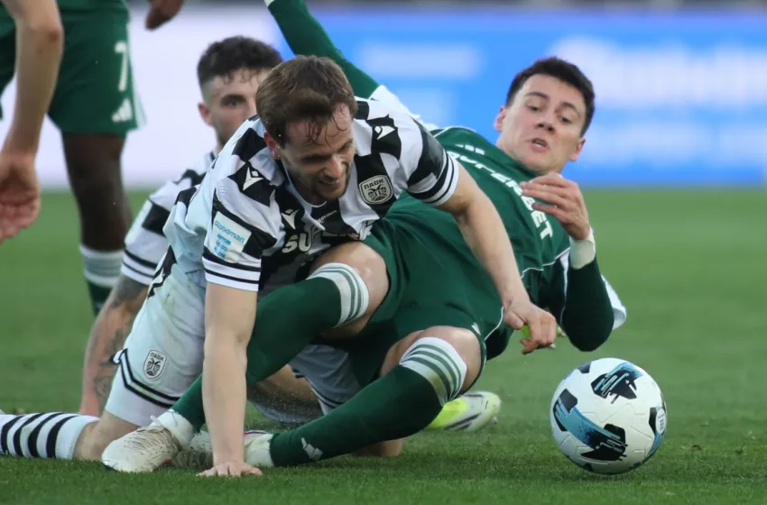  Ο ΠΑΟΚ έχασε έδαφος για τον τίτλο με την ισοπαλία κόντρα στον Παναθηναϊκό