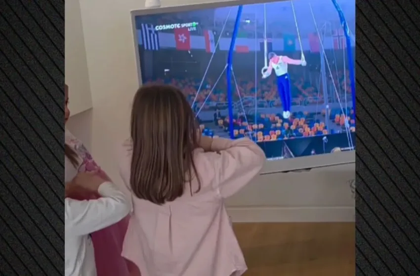  Πετρούνιας: Η αγωνία των παιδιών του μπροστά στην τηλεόραση