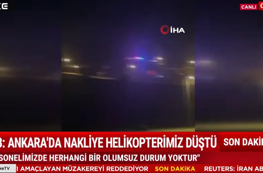  Συνετρίβη μεταγωγικό αεροσκάφος στην Τουρκία- Πέντε τραυματίες