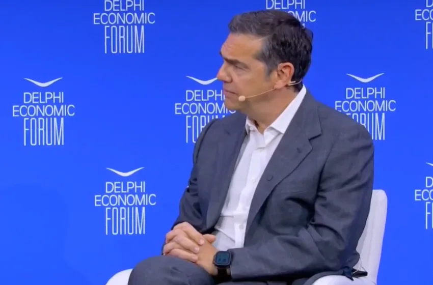  Συνέντευξη Τσίπρα στο Φόρουμ των Δελφών- Έχω χρέος να συμβάλλω στη σταθερότητα της χώρας