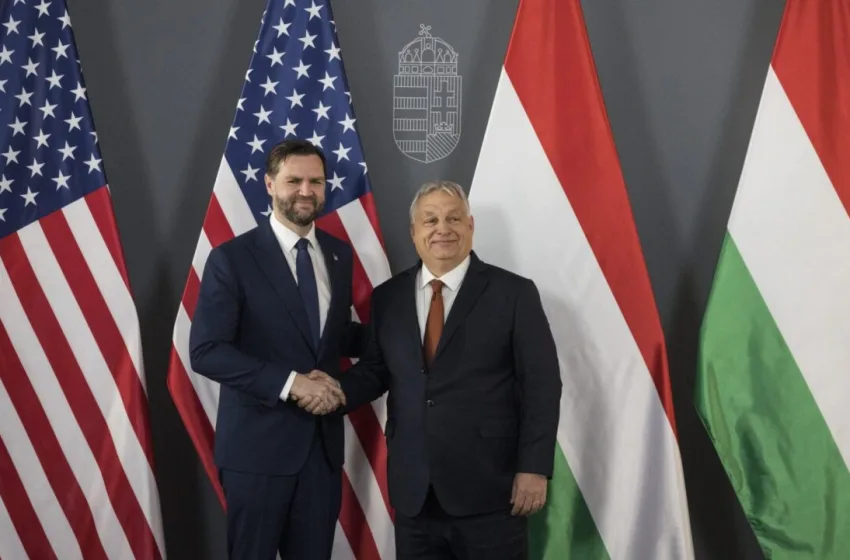  Η Γερμανία κατηγορεί τον Βανς για παρέμβαση στις εκλογές της Ουγγαρίας