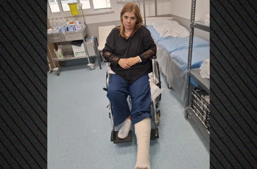  Ατύχημα για την Βάσια Παναγοπούλου στο αεροδρόμιο της Κωνσταντινούπολης