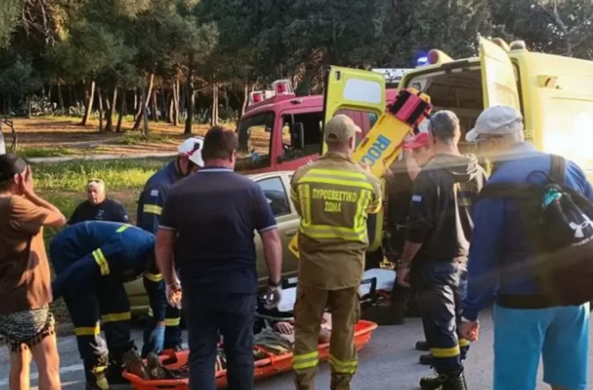  Χανιά: Τουρίστας έπεσε στα βράχια- Δραματική διάσωση