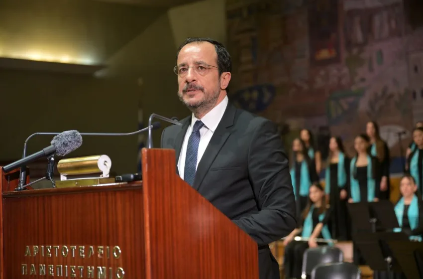  Χριστοδουλίδης: Η απελευθέρωση της Κύπρου είναι η ύψιστη προτεραιότητα