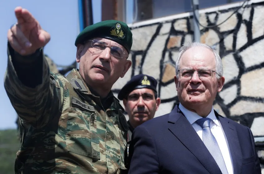  Τασούλας: Μήνυμα αποφασιστικότητας και υπερηφάνειας από το φυλάκιο 5 στον Έβρο