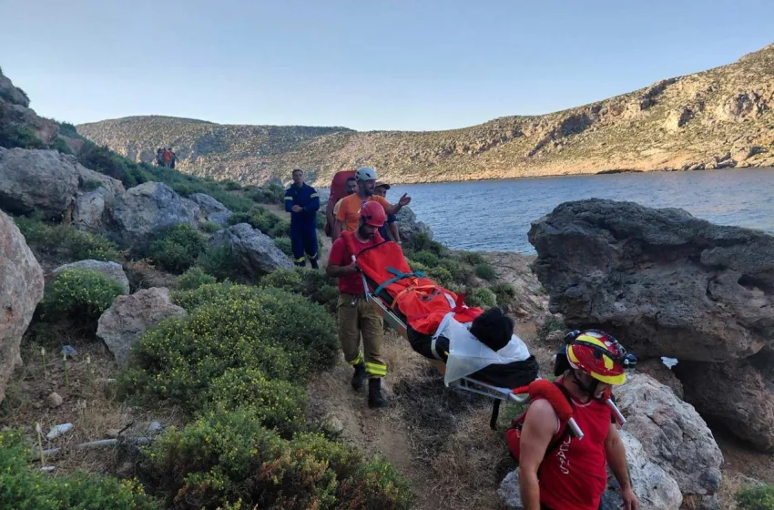  Επιχείρηση διάσωσης 24χρονου στην Κάλυμνο
