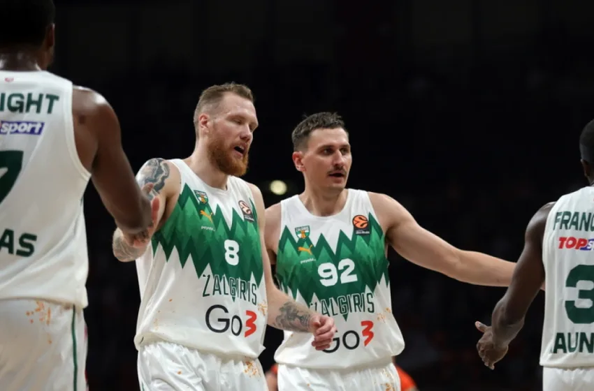  Euroleague: Η Ζάλγκιρις κέρδισε 81-78 την Φενέρ στο Κάουνας και μείωσε σε 2-1 τη σειρά