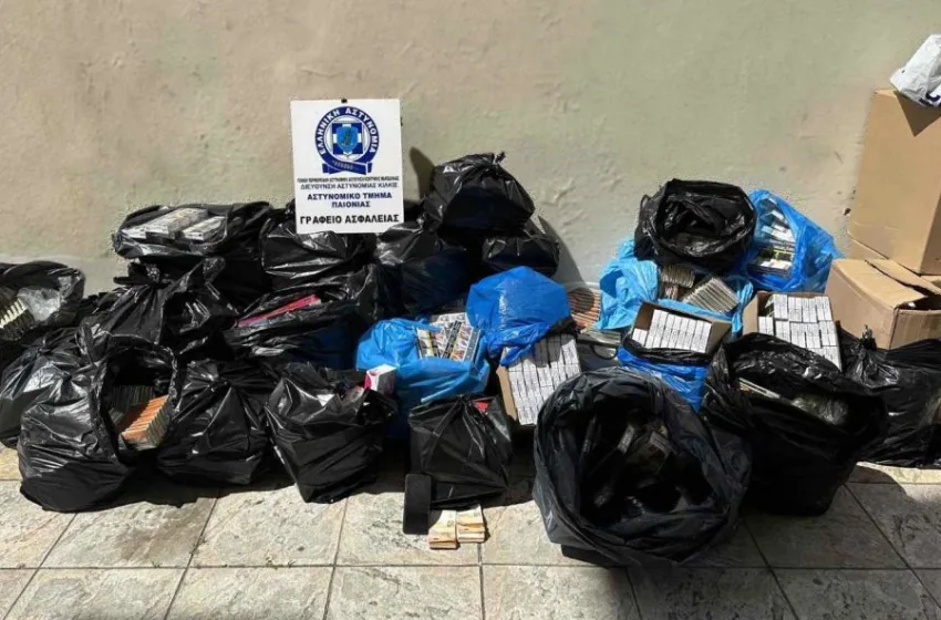  Θεσσαλονίκη: Κατασχέθηκαν 157.000 λαθραία τσιγάρα και 51 κιλά καπνού- Μία σύλληψη