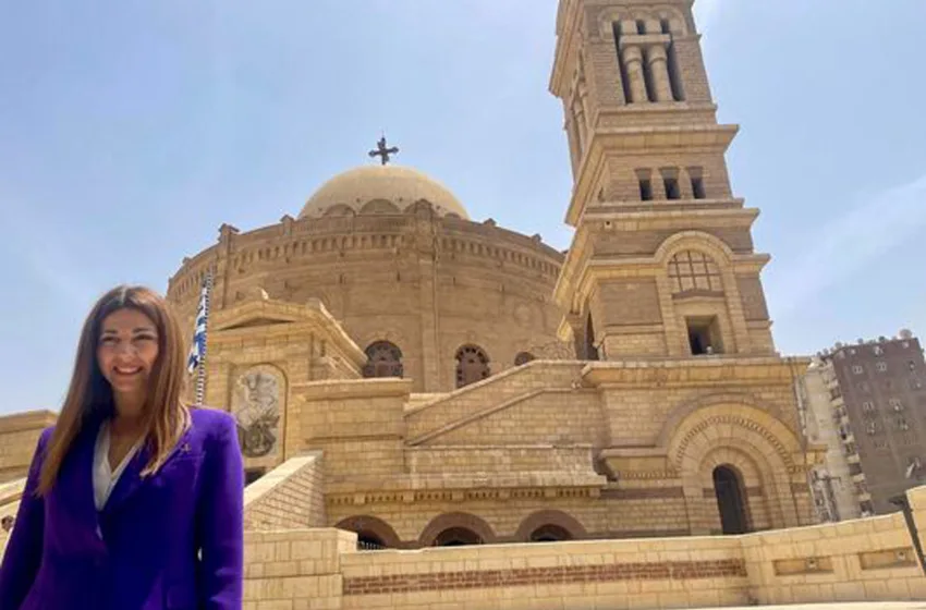  Ζαχαράκη: Συνάντηση με τον πατριάρχη Αλεξανδρείας- Επίσκεψη στα ελληνικά σχολεία του Καϊρου