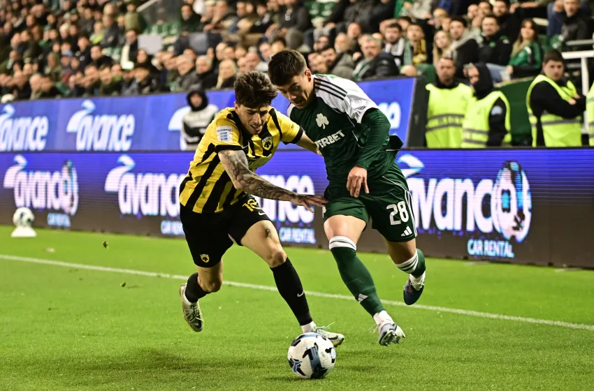  Παναθηναϊκός – ΑΕΚ 0-0: Αγκαλιά με τον τίτλο η Ένωση, 4ος ο Παναθηναϊκός
