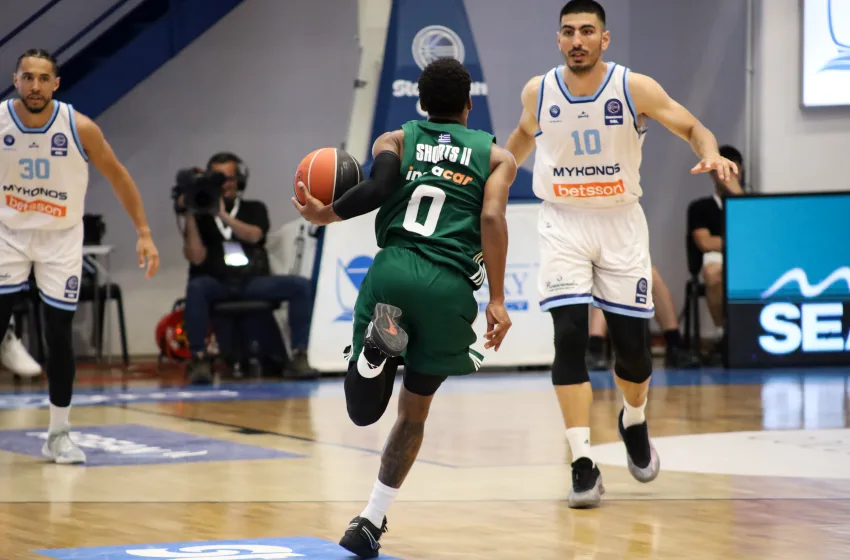  Μύκονος – Παναθηναϊκός 76-90: Άνετα στα ημιτελικά οι πράσινοι