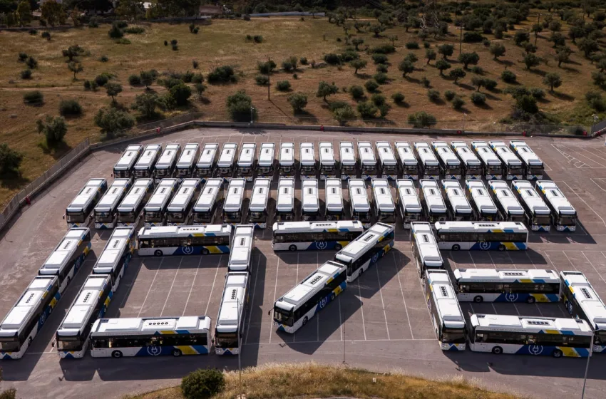  Κυρανάκης: Στην Αθήνα 1.076 νέα λεωφορεία-  Πάνω από 80% η ανανέωση του στόλου