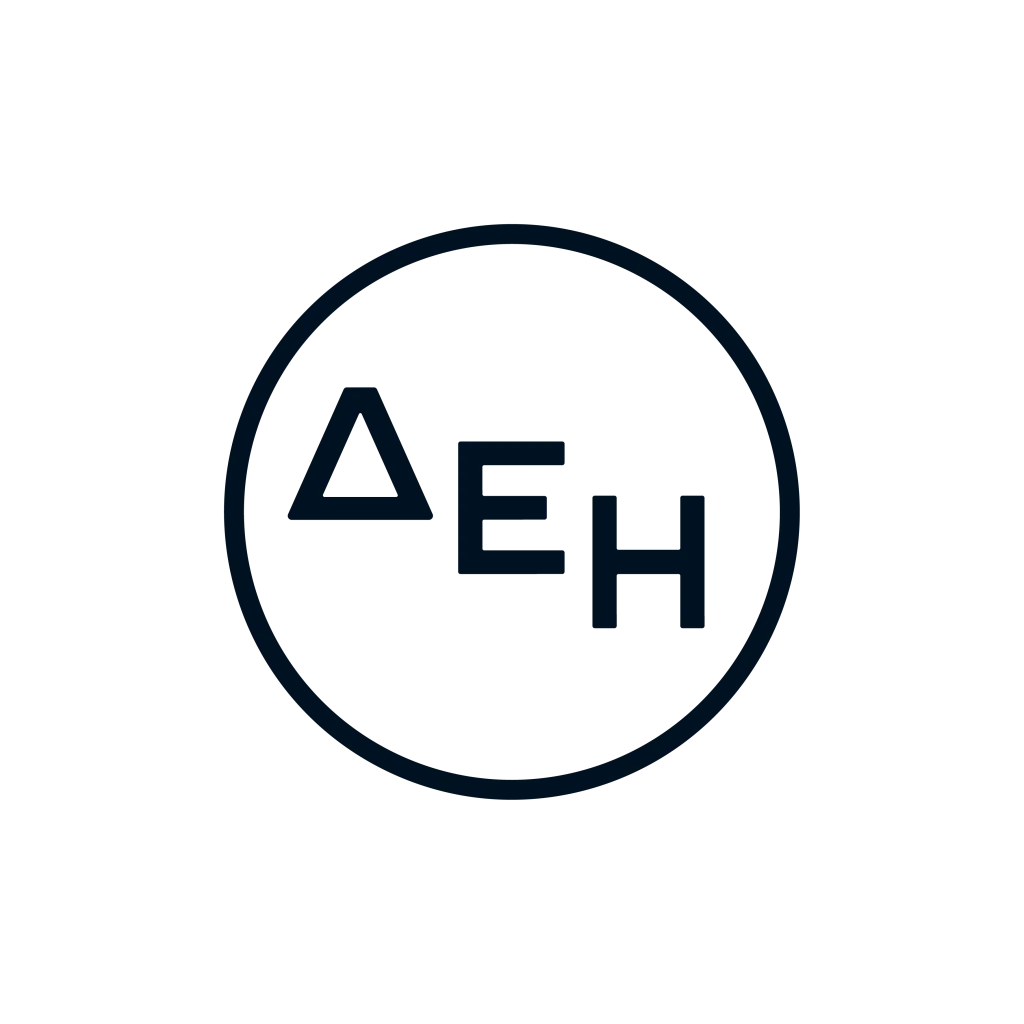 DEI Logo CMYK 2H logo darkblue 30x30cm