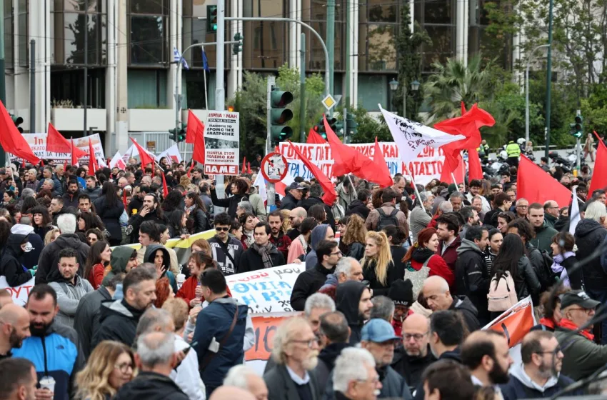  Σε εξέλιξη οι απεργιακές συγκεντρώσεις της Πρωτομαγιάς- Κυκλοφοριακές ρυθμίσεις- Πώς κινούνται τα ΜΜΜ