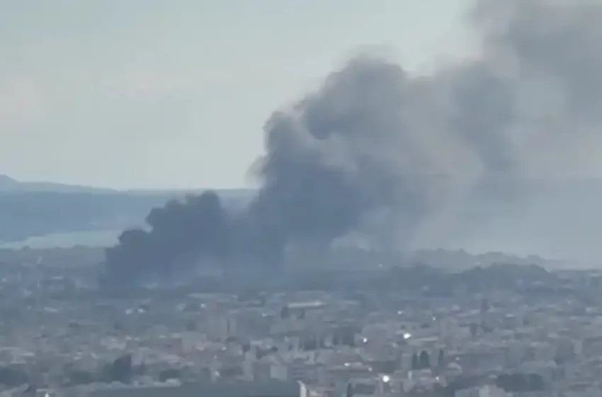  Συναγερμός στην Πάτρα: Φωτιά κοντά στο παλιό εργοστάσιο της Pirelli (vid)