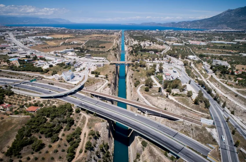  Ολυμπία Οδός: Απαγόρευση διέλευσης φορτηγών από την γέφυρα της διώρυγας Κορίνθου