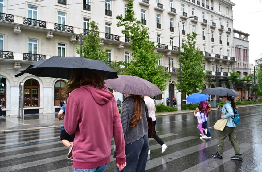  Διήμερο με βροχές και καταιγίδες σε πολλές περιοχές-Ο καιρός το τριήμερο του Αγίου Πνεύματος