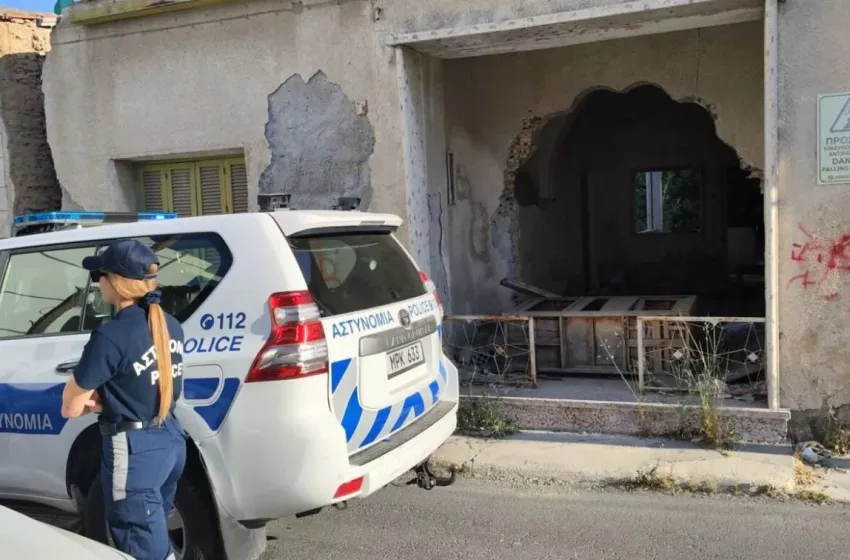  Λάρνακα: Κατέρρευσε οροφή εγκαταλελειμμένης οικοδομής- Έρευνες για άστεγους