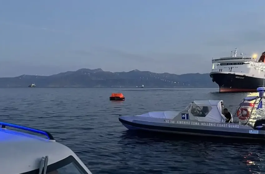  Άνδρος: Συνελήφθησαν ο πλοίαρχος και o αξιωματικός γέφυρας για τη βύθιση του φορτηγού-πλοίου