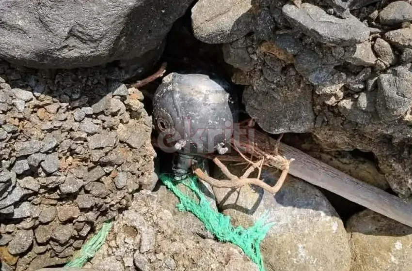  Μετά τα drone στη Λευκάδα, βρέθηκε νάρκη στο Λασίθι από ψαράδες