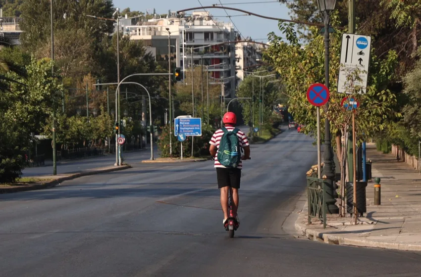  Τέλος τα ηλεκτρικά πατίνια στους δρόμους-Νομοθετική ρύθμιση για απαγόρευση κυκλοφορίας και καθιέρωση ειδικών λωρίδων