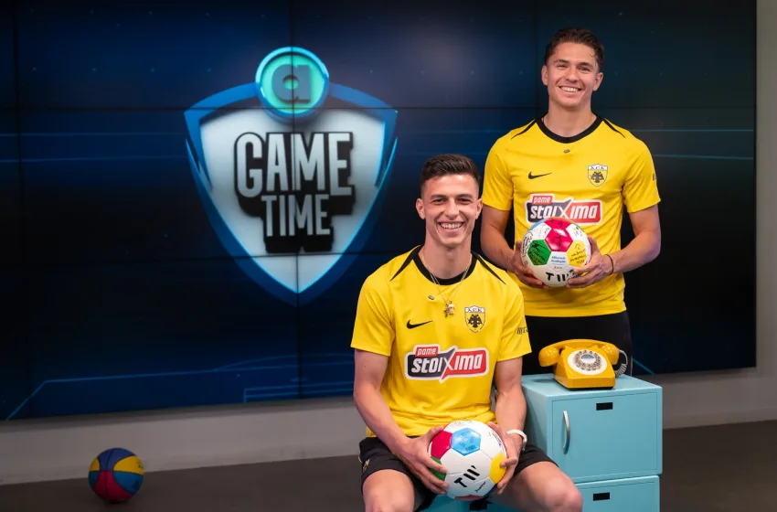  Πήλιος και Καλοσκάμης στο Allwyn Game Time σε ένα επεισόδιο για πρωταθλητές