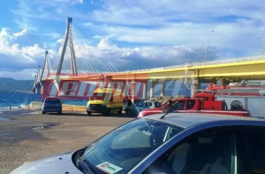  Ρίο: Νεκρός άνδρας που έπεσε με το αυτοκίνητο στη θάλασσα