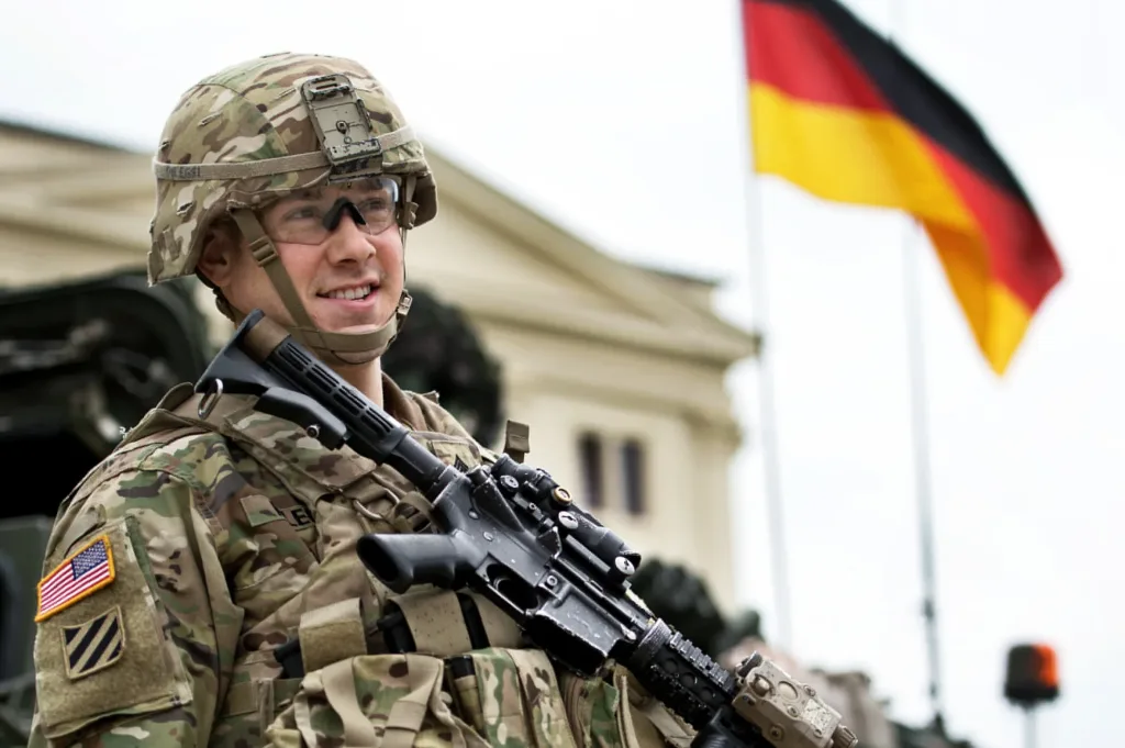 usa army amerikanikos stratos germania