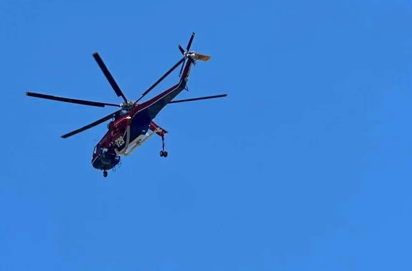  Φωτιά στο Ωραιόκαστρο Θεσσαλονίκης- Ήχησε το  112