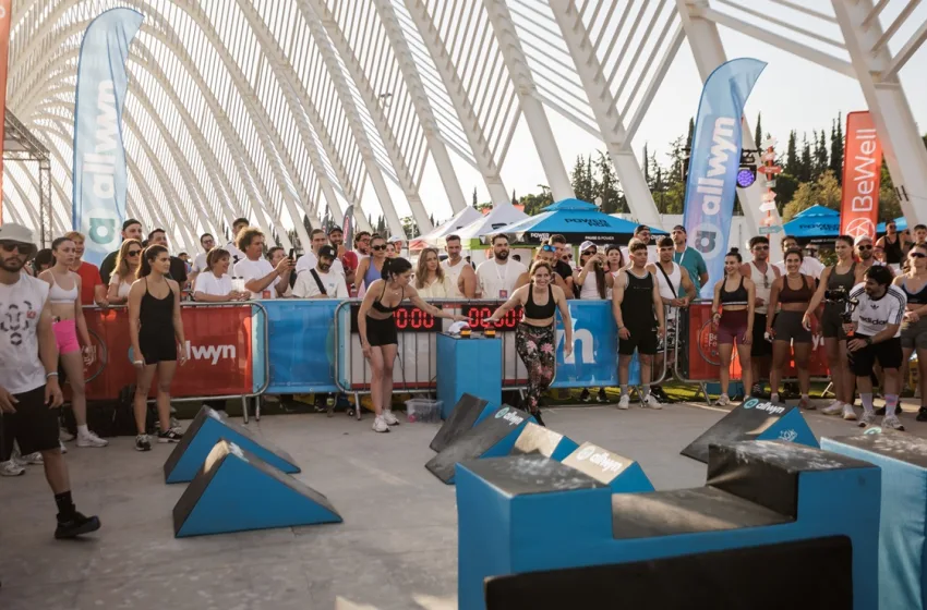  Από το ΟΑΚΑ στην Ιαπωνία:Το Allwyn Fitness Challenge (Ninja Warrior) που απογείωσε το BeWell Festival