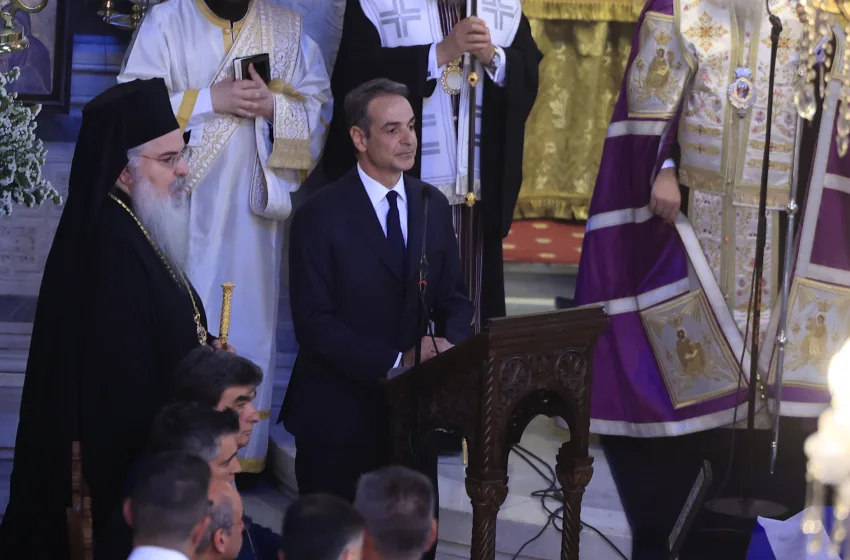  Μητσοτάκης στον επικήδειο για Ταγαρά: “Αντίο Νίκο, αποτέλεσες φωτεινό παράδειγμα πολιτικού”